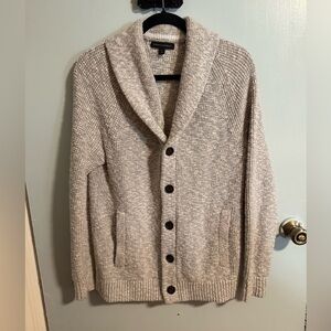 Banana Republic Cowl Neck Ribbed Button Down cardigan Women’s Medium